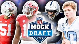 The OFFICIAL 2024 NFL First Round Mock Draft! (Training Camp Edition 2.0!) || TPS