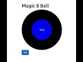 Simple Coding Project - Magic 8 Ball