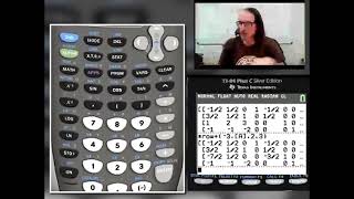 (Easier Viewing?) Simplex Method (Example 2) for a Standard Maximization Problem; TI 84 and Excel