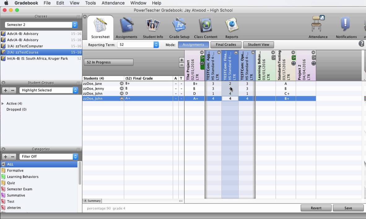 Powerteacher Gradebook Setup At William Woodard Blog
