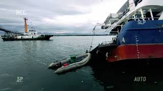 5.2tons of fuel infiniti discharge transfer to tug great falcon