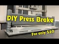 DIY Press Brake