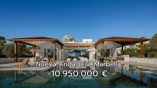 Stunning Frontline Golf Villa with Spectacular Views in Nueva Andalucia, Marbella