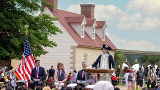 Naturalization Ceremony at Mount Vernon July 4, 2023