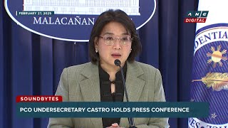 Castro: Marcos is not, and will never be, a weak leader | ANC