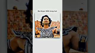 Arjun with long hair is Emotion 💟✨🌍 #shaheer #arjun #favorite #mahabharat #starplusmahabharat