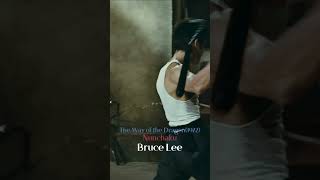 Bruce Lee Nunchaku + Kick  Part3. The Way of the Dragon (1972) - Slideshow #shorts