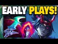 How to make EARLY PLAYS on RED KAYN and TAKEOVER | Kayn Jungle Season 14 Gameplay Guide