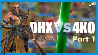 TheTermsGaming - DHX Versus 4KO - G2 Island Raid - Doomsday Last Survivors