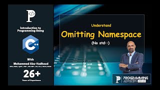 Lesson #13 Omitting Namespace