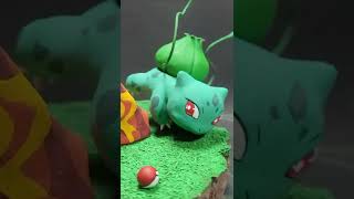 Sculpting Bulbasaur | Pokemon Diorama part 1