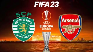 FIFA 23 | Sporting CP vs Arsenal - Europa League - PS5 Gameplay