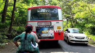 Mm Hills king | Ksrtc Karnataka bus | super driving mahadeshwara Betta Hairpin bend road 👌 |