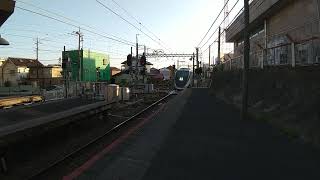 京成成田駅 AE形 回送通過