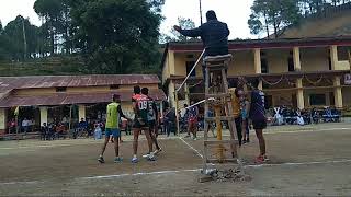 Volleyball final 2nd set Dehradun V/S Thana Dhumakot in I.C. Adalikhal 2018