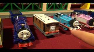 11 Custom Trackmaster Thomas Trains 7/Test Run