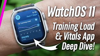 Apple Watch Training Load and Recovery Tracking Deep Dive (WatchOS 11)
