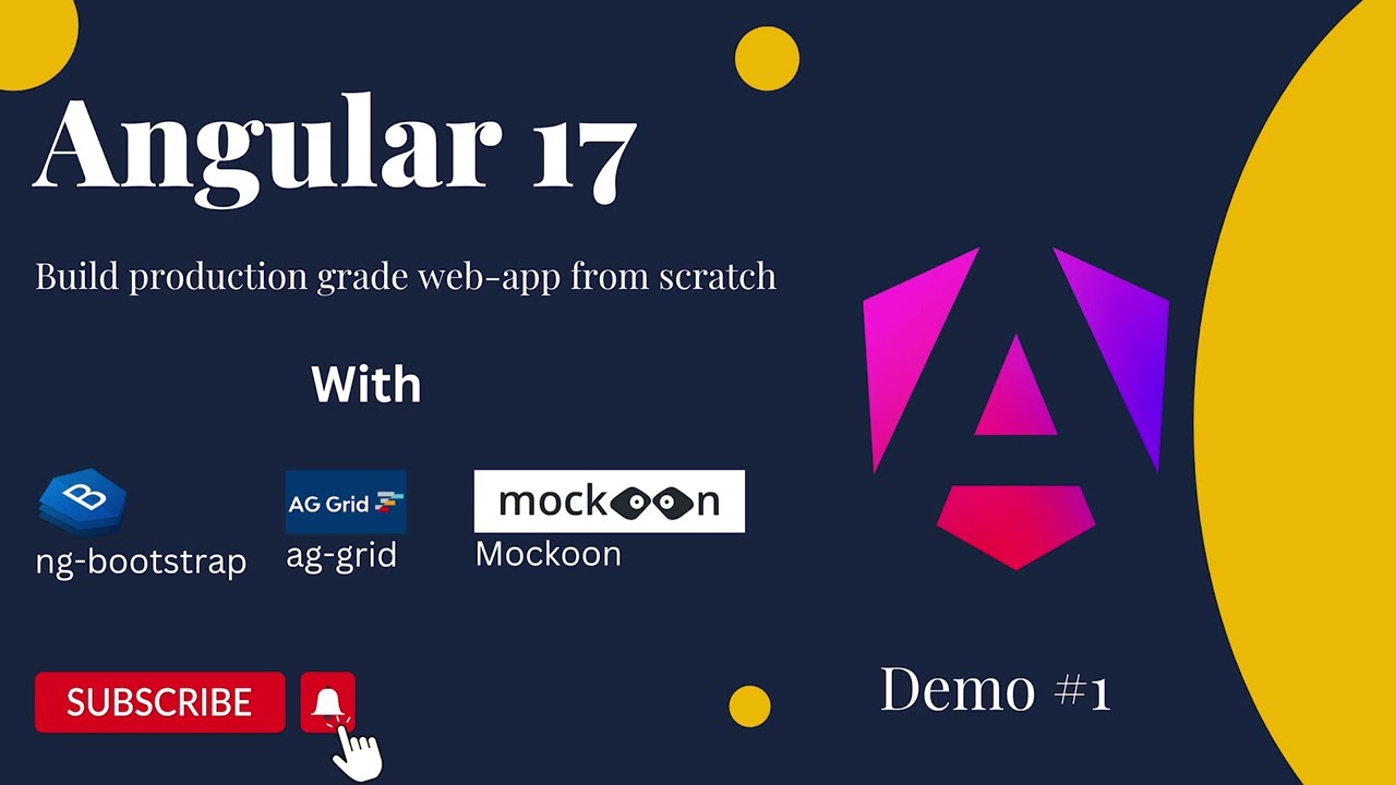 Angular 17 Tutorial With Demo Application - YouTube