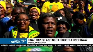 Political analyst Lesiba Teffo looks at final day of ANC NEC lekgotla