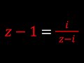 An Equation With z | Problem 256