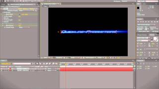 Adobe After Effects | Intro using Trapcode Shine