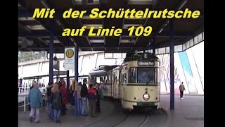 Schüttelrutsche 705 auf Linie 109 in Essen