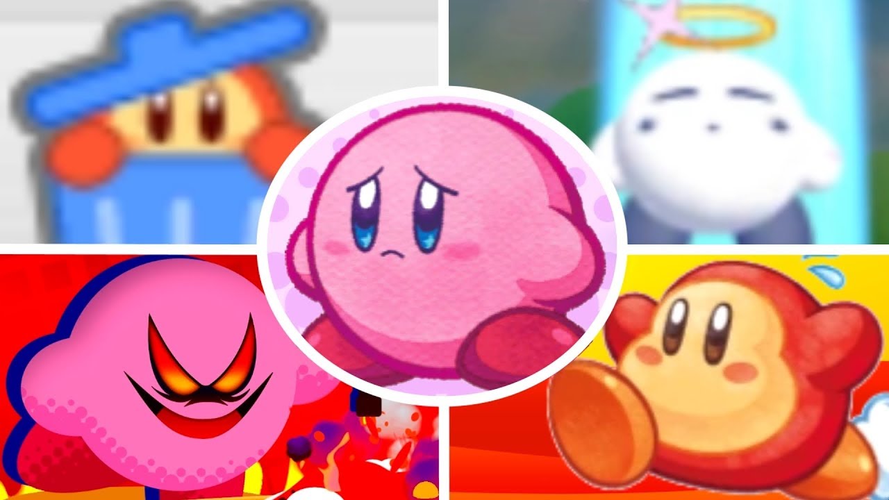 Evolution Of Deleting Save Data In Kirby Games (1992-2018) - YouTube