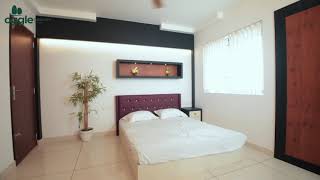 Elegant Apartment Interiors by OGGLE INTERIOR  PVT LTD @ TC- ONE PROPERTIES,  Palazhi Calicut