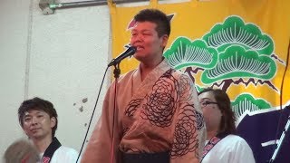 河内音頭　堺家 小利貴丸　御厨盆おどり大会　18.08.09