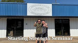 Attending a Starting Strength Seminar - What Is It Like?