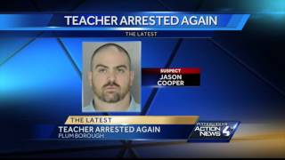 Plum High School teacher accused of student sex arrested again