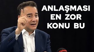 6lı masa hangi konularda anlaşıyor? Hangilerinde anlaşmakta zorluk yaşıyor? Ali Babacan aktardı