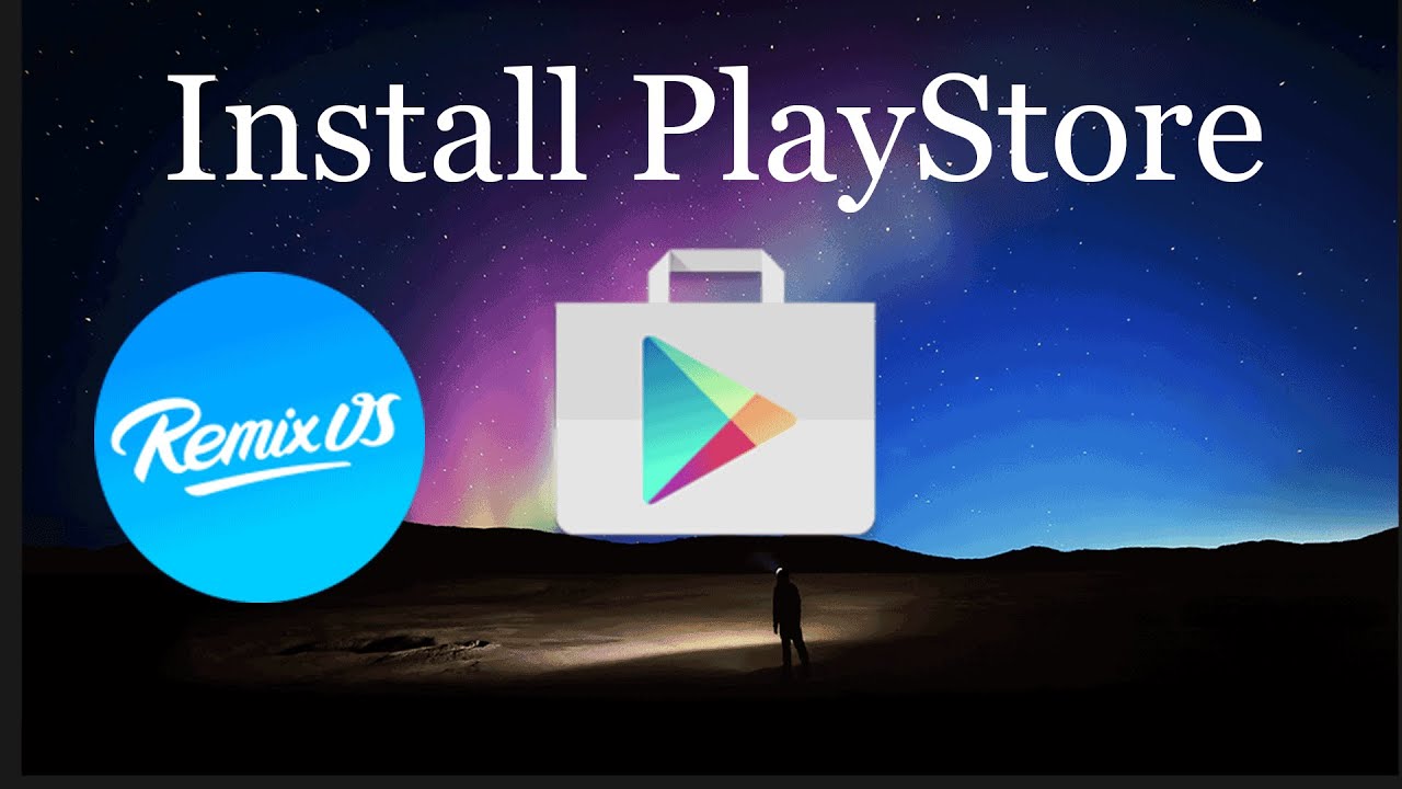 How To Install Play Store On Remix Os For PC - YouTube