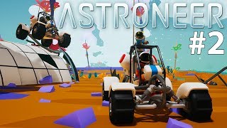 RUFTEN IN ONZE MAANBUGGY !! | Astroneer #2 ft. Luka