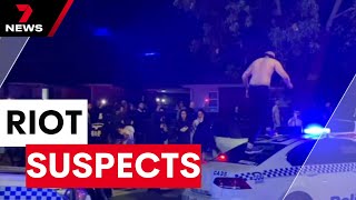 Police call on public to help identify people involved in Western Sydney riot | 7 News Australia