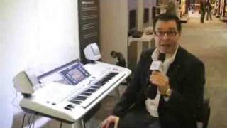 Yamaha Tyros3 with Peter Baartmans @ Namm Coverage '10