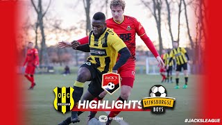 Afgekeurde goal ❓🤔 \u0026 fraaie COMEBACK | OFC vs Rijnsburgse Boys | Jack's League 22/23 | Samenvatting