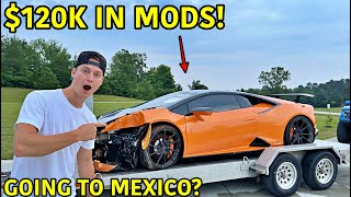 My Brother Bought A Wrecked 900HP Lamborghini Evo, Let's See If We Can Save It!?