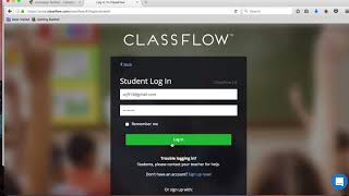 Student login Classflow