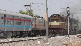 Perfect Crossing with Freight Trains | Indian Railways