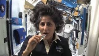 astronaut suni williams talking about life in space /International Space Station