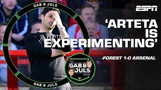 'Arteta is EXPERIMENTING' - Back-to-back defeats for Arsenal & crucial win for Forest | ESPN FC