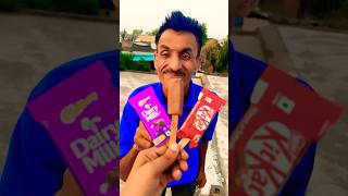 Dairy milk chocolate 🍫 aur Kitkat chocolate 🍫#barone#butterscotch#chocix#shortsviral#shortsfeed