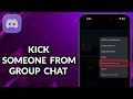 How To Kick Someone From A Discord Group Chat