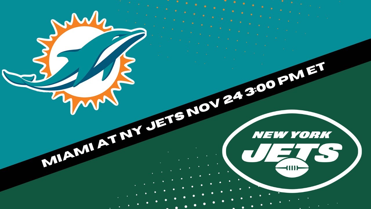 Dolphins Vs Jets Predictions, Picks And Best Bets - Black Friday Free ...