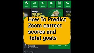 How To Win Bet9ja Zoom Soccer •Zoom Soccer Correct score Prediction •How To Predict Correct Scores O