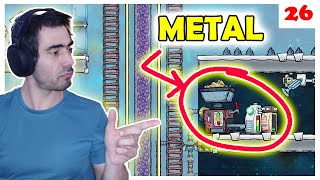 REFINING METAL ➔ Frosty Planet Pack DLC Ep. 26 [Oxygen Not Included]