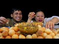 🔥 panipuri recipe mukbang world s spiciest panipuri challenge 🌶🥵 puchka mukbang asmr golgappa