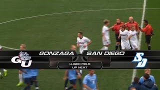 Highlights - Gonzaga Men's Soccer vs San Diego (October 31, 2014)