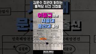 신영복과 한명숙 남편 박성준이 가담한, 북한에서 기관총까지 가져왔던 통혁당 사건 | 트루스포럼 강연 #김문수 장관 #트루스포럼 #통혁당 #김종태 #김질락 #이문규 #신영복 #간첩